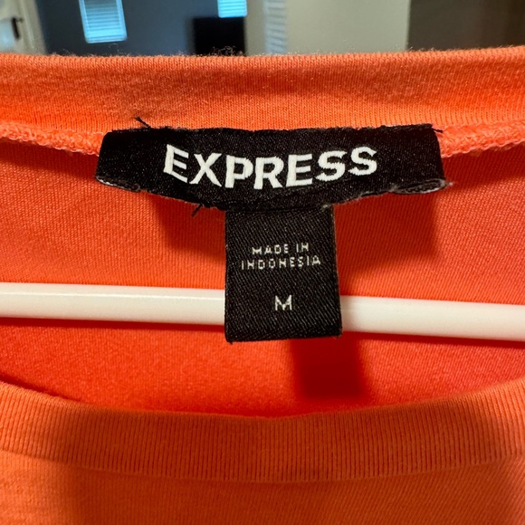 Express Tie front t-shirt dress - medium, NWOT - Picture 2 of 3